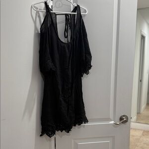 VENUS Black Mini Dress